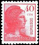 Spain 1938 Republic Alegory 40 CTS Rojo Edifil 751